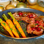 Ribeye met kersen, truffel en chocolade