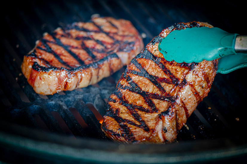 Spicy bbq-steak