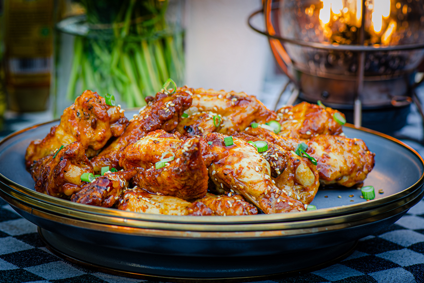 Zoete en pittige gochujang kippenvleugels
