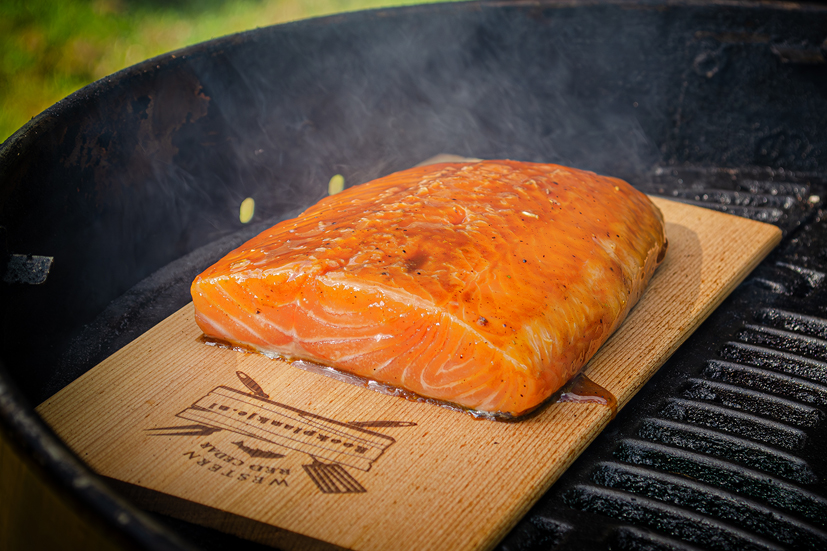 Gerookte char siu zalm