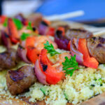 Surf & Turf spiesjes met couscous