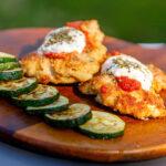Kip-Parmezaan met courgette
