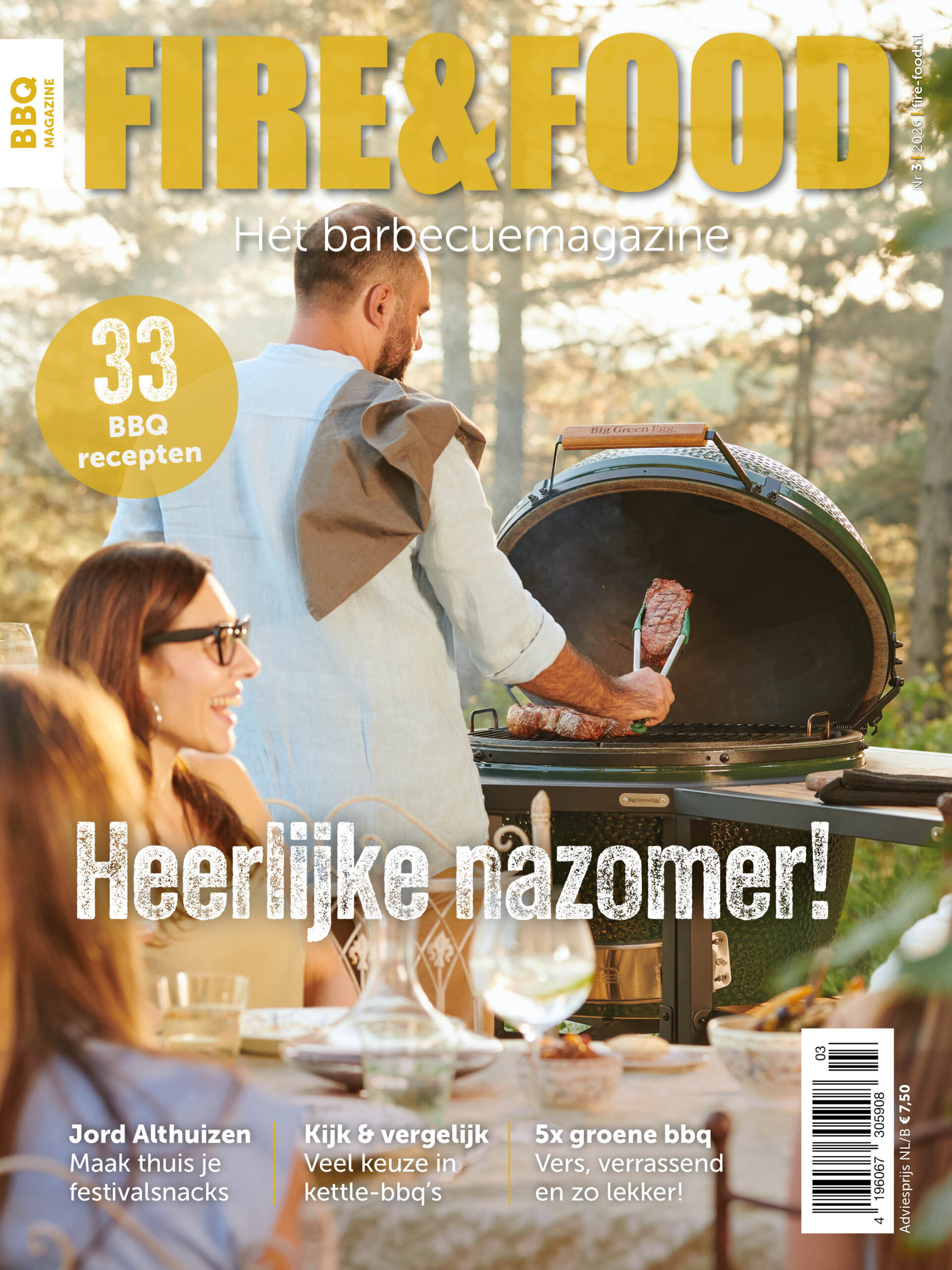 Cover barbecuemagazine Fire&Food nr4